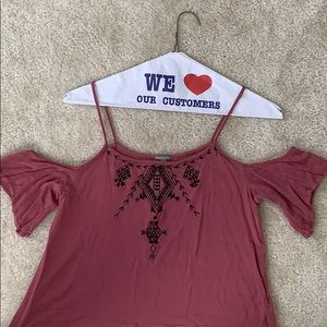 Charlotte Russe Off Shoulder Top